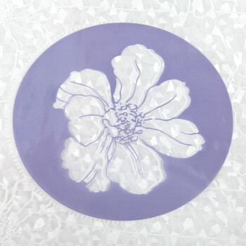 Homix 45*200cm无胶静电玻璃贴 淡雅茶花