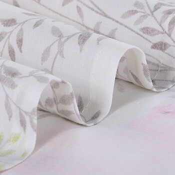 艾薇（AVIVI）全棉枕套40支纯棉斜纹印花枕头套袋1对装 香兰幽芷 48*74cm
