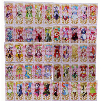 卡游小花仙库洛水晶卡花之法典卡片塑料卡牌玩具精灵王 纸质50张封印