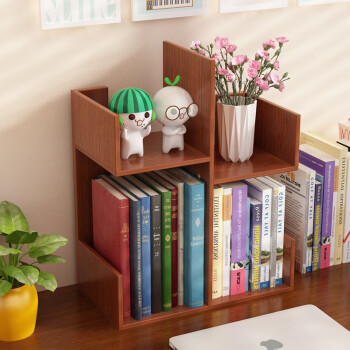 Buy Simple Desktop Small Bookshelf Table Student Use Shelf Desk