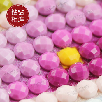 
                                        诗美诗格5D钻石画静候花开插花百合新款客厅卧室十字绣大幅钻石绣魔方钻 静候花开三 55*55厘米闪亮魔方钻                