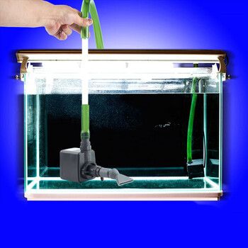 DIY鱼缸换水器电动全自动洗沙器清洁鱼粪便抽