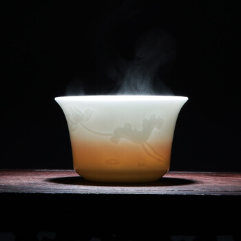 
                                        茶具套装景德镇陶瓷功夫茶具整套盖碗公道小茶杯 一堂和气8头金典套组                
