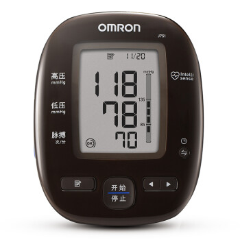 欧姆龙(omron)血压计家用上臂式电子血压计智能血压仪j751