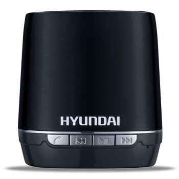 现代（HYUNDAI） i80(黑) 无线蓝牙音箱 语音通话 TF插卡 语音提示 来电回拨 锂电供电 车载音响