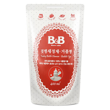 B&B 保宁 婴儿奶瓶清洗剂 补充装 400ml 低至13.93元