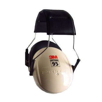 
                                        3M H6A隔音耳罩防噪音学习工厂降噪声射击防护 适合95分贝以下环境 如图 H6A耳罩(1个)                