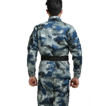 07城市迷彩 冬季空军城市飞行员迷彩服套装 时尚透气