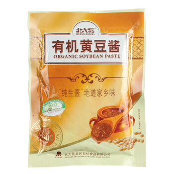北大荒亲民有机有机黄豆酱 东北大酱 农家自制生酱味 生黄酱葱伴侣酱