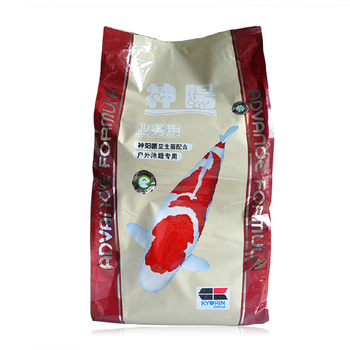 日本神阳锦鲤胚芽饲料 鱼粮鱼食 特大 大粒 中粒