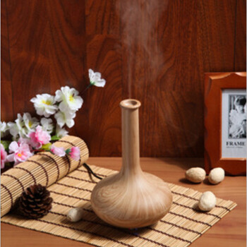 
                                        GXDiffuser 香薰灯精油灯 插电加湿器 香薰炉 超声波香薰机 花瓶款 浅蓝色                