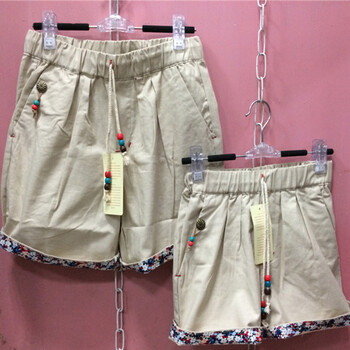让夏尔夏季爆款<em>情侣短裤</em>男士<em>亚麻</em>短裤情侣大码