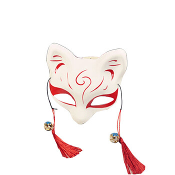 小狐狸面具 猫面具 阴阳师 猫咪老师 可爱面具 狐妖猫脸面具 小狐狸