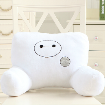 超能陆战队Baymax 大白毛绒公仔大白腰枕办公室靠垫卡通U型护颈枕 颈枕