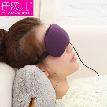 伊暖儿USB蒸汽眼罩 冷热敷眼罩睡眠发热加热缓解眼疲劳黑眼圈男女 熊猫香薰-调温