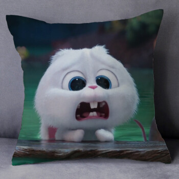 电影爱宠大机密雪球兔子小白周边抱枕定制做公仔毛绒玩具生日礼物