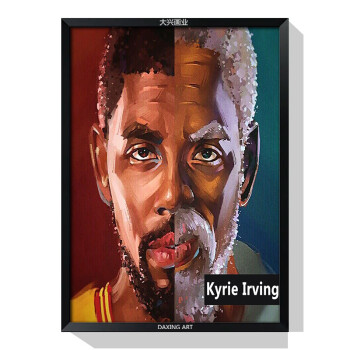 kyrie irving欧文海报装饰画挂画墙壁画凯尔特人骑士篮球凯里 8 30*40