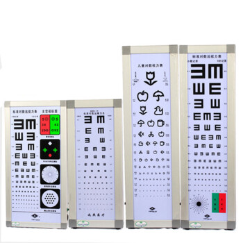 远燕牌 视力表标准视力灯箱对数视力对照表成