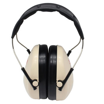 
                                        3M H6A隔音耳罩防噪音学习工厂降噪声射击防护 适合95分贝以下环境 如图 H6A耳罩(1个)                