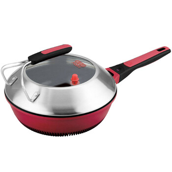 德国康巴赫KBH无油烟不粘锅炒锅 燃气灶用节