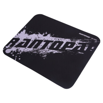 镭拓（Rantopad） H1mini橡胶布面便携笔记本电脑办公鼠标垫 小号 黑色 凑单