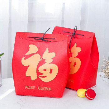 创意中国风福字礼品盒 时尚春节礼物盒 大号零食包装礼品纸盒礼物包装