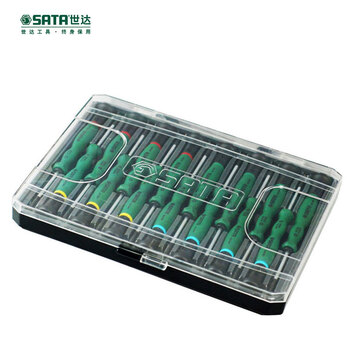世达SATA 15件综合微型螺丝批组套 09317