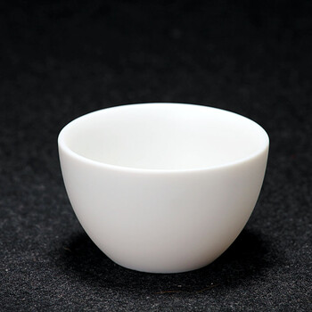 
                                        德臻 德化白瓷茶杯陈清宜手工白瓷品茗杯主人杯陶瓷茶杯/聚宝杯                
