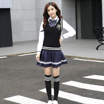 peak&hua中学生校服套装学院风韩国英伦校园服装女制服高中初中生学生