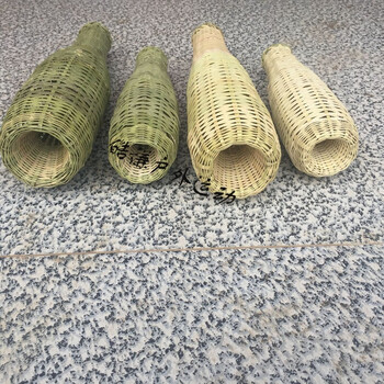 龙虾倒须 竹编倒须 竹笼 虾笼鱼 竹子编织 黄鳝笼 泥鳅笼 70*40*7竹青