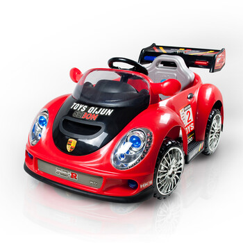 儿童电动可坐人双驱玩具汽车 保时捷赛车 炫酷