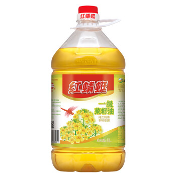 红蜻蜓 食用油 非转基因 一级菜籽油 5l