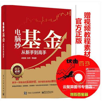 《包邮 电脑炒基金从新手到高手 炒基金自学书