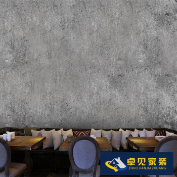 欧式工业风复古水泥砖纹大型壁画铁皮铁锈壁纸ktv客厅