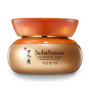 雪花秀(sulwhasoo)滋盈生人参焕颜修护霜(滋养型)60ml(化妆品 提拉