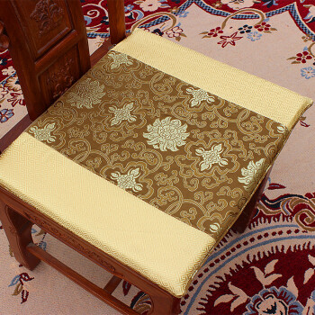 荣澜轩中式红木椅子坐垫实木餐椅垫子古典家具茶桌椅垫定制防滑太师椅
