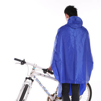 
                                        非洲豹 自行车雨衣雨披 男女通用FZB-111均码包邮 大红色                