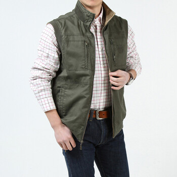 战地吉普(Afs Jeep)<em>男士</em>夏季<em>马甲</em>外套 <em>春秋</em>休闲