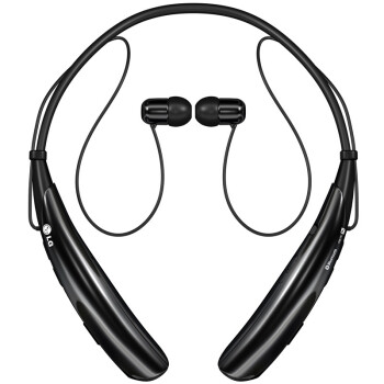 LG HBS-750 apt-x高保真+立体声+运动蓝牙耳机 冷酷黑