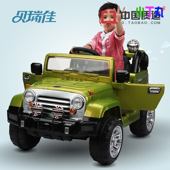 儿童电动车宝宝玩具车可坐双驱越野车遥控四轮汽车婴儿童车 ◆标准版