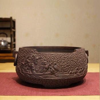 
                                        电陶炉茶炉静音台湾老岩泥煮茶器 家用烧水铁壶专用茶炉具无线遥控电陶炉 渔归(静音版)                