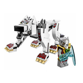 > lego 乐高气功传奇系列神兽 苍狼神兽 蛮鳄神兽 猛猿神兽 天鹰神兽