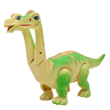 仿真动物模型恐龙玩具会下蛋双头腕龙儿童玩具 绿色(会下蛋双头腕龙)