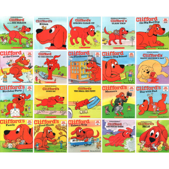 《英文原版绘本 Clifford the Big Red Dog大红狗