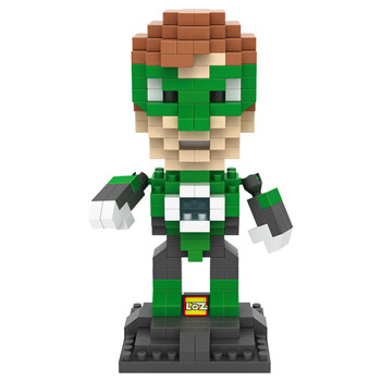 loz小颗粒积木拼装玩具 乐高漫威复仇者联盟 绿