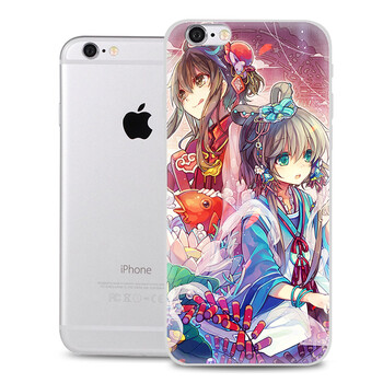 YUMQUA 动漫萝莉彩绘定制手机壳保护套 适用