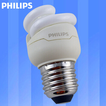 
                                                            飞利浦PHILIPS  节能灯泡 螺旋型 三基色 E27大螺口 全螺旋5w白光 日光色(白光)                