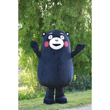 熊本熊人偶服装 卡通熊 演出道具行走卡通道具熊 熊本
