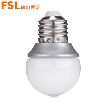 
                                        FSL 佛山照明led灯泡球泡吊顶台灯家居阳台E27E14螺口6500k白黄光日光3W5W 超炫30W 暖白光(黄光)                