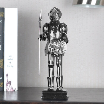 翻旧事 铁艺武士装饰品摆件 欧式工艺品礼品 家居摆设装饰品 6058 0